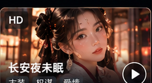 红果tv长安夜未眠古装短剧